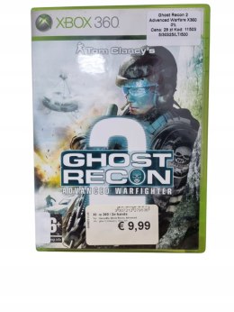 Ghost Recon Advanced Warfighter 2 Xbox 360 Używana