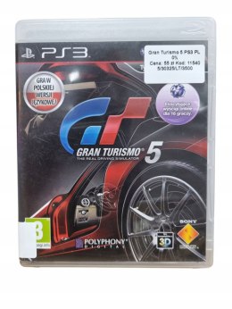 Gran Turismo 5 Playstation 3 PS3 Używana