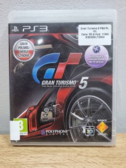 Gran Turismo 5 Playstation 3 PS3 Używana