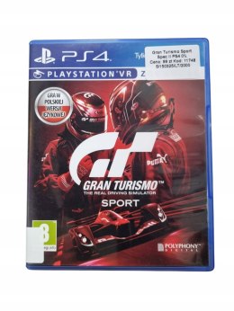 Gran Turismo Sport Spec II Playstation 4 PS4 Używana