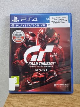 Gran Turismo Sport Spec II Playstation 4 PS4 Używana