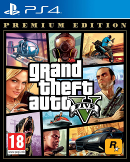 Grand Theft Auto V GTA V Premium Edition Playstation 4 PS4 Używana