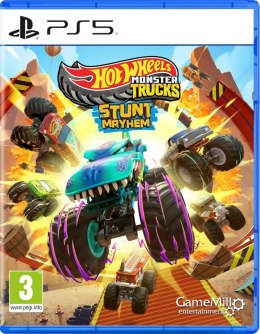 Hot Wheels Monster Trucks Stunt Mayhem PS5 Playstation 5 Nowa Gra w Folii