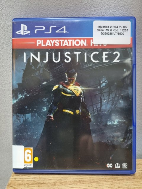 INJUSTICE 2 PS4 Playstation 4 Używana INJUSTICE 2 PS4 Playstation 4 Używana