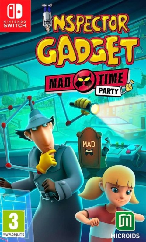 Inspector Gadget Mad Time Party Nintendo Switch Nowa Gra w Folii