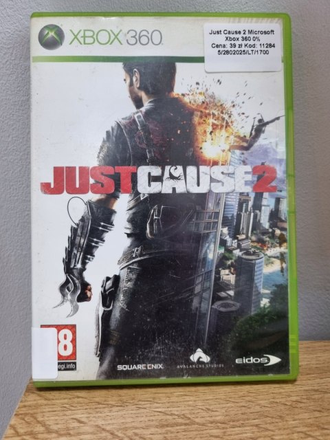 Just Cause 2 Xbox 360 Używana Just Cause 2 Xbox 360 Używana