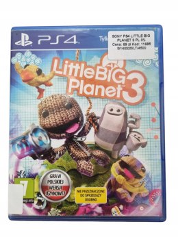 LITTLE BIG PLANET 3 Playstation 4 PS4 Używana