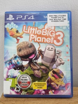 LITTLE BIG PLANET 3 Playstation 4 PS4 Używana