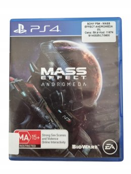 MASS EFFECT ANDROMEDA Playstation 4 PS4 Używana