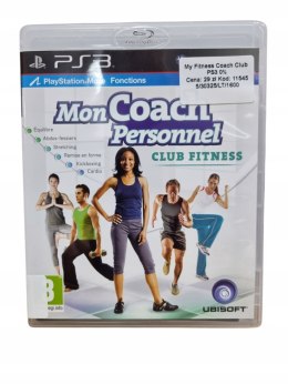 MON COACH PERSONNEL - CLUB FITNESS Playstation 3 PS3 Używana