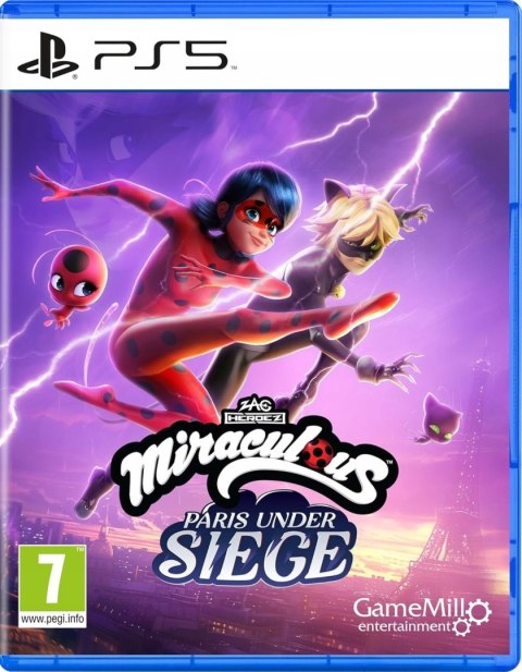 Miraculous Paris Under Siege PS5 Playstation 5 Nowa Gra w Folii