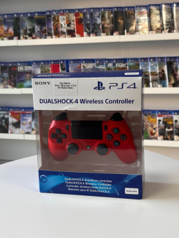 Oryginalny Pad Kontroler Playstation 4 PS4 czerwony (magma red) | Używany