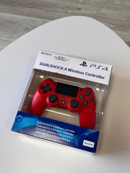 Oryginalny Pad Kontroler Playstation 4 PS4 czerwony (magma red) | Używany