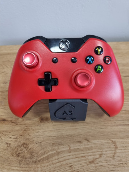 Oryginalny Pad Kontroler Xbox One Czerwony (metalowe analogi) | Używany
