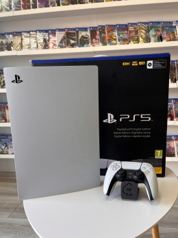 Playstation 5 Fat Digital Edition + Oryginalny Pad DualSense | Używana | z pudełkiem
