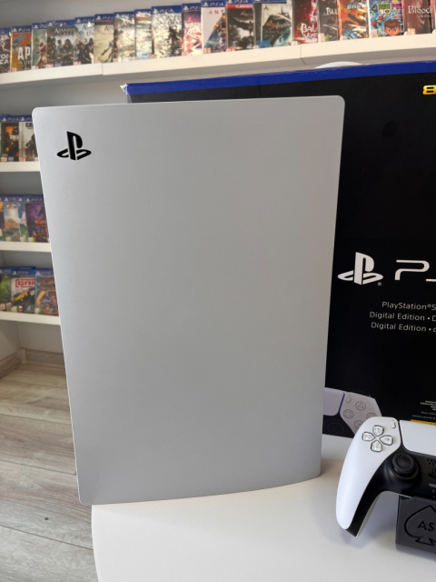 Playstation 5 Fat Digital Edition + Oryginalny Pad DualSense | Używana Playstation 5 Fat Digital Edition + Oryginalny Pad DualSense | Używana