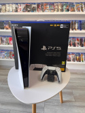 Playstation 5 Fat Digital Edition + Oryginalny Pad DualSense | Używana