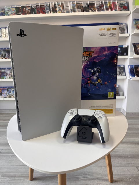 Playstation 5 Fat PS5 z napedem + Oryginalny Pad Dualsense | Używana | z pudełkiem Playstation 5 Fat PS5 z napedem + Oryginalny Pad Dualsense | Używana | z pudełkiem