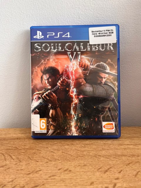 Soulcalibur VI Playstation 4 PS4 Używana Soulcalibur VI Playstation 4 PS4 Używana