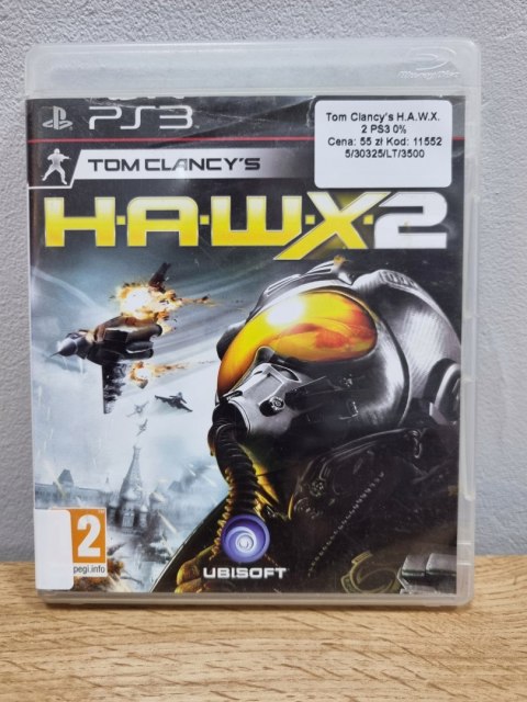 Tom Clancy's Hawx 2 Playstation 3 PS3 Używana Tom Clancy's Hawx 2 Playstation 3 PS3 Używana
