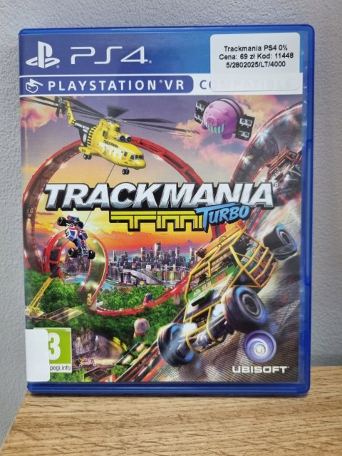 TrackMania Turbo PS4 Playstation 4 Używana TrackMania Turbo PS4 Playstation 4 Używana