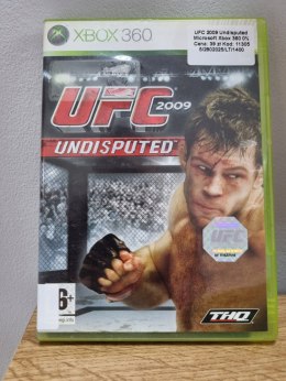 UFC UNDISPUTED 2009 Xbox 360 Używana