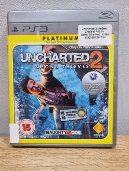 UNCHARTED 2: POŚRÓD ZŁODZIEI AMONG THIEVES Playstation 3 PS3 Używana