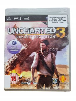 Uncharted 3: Drake's Deception Playstation 3 PS3 Używana