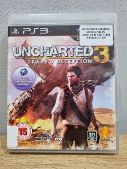 Uncharted 3: Drake's Deception Playstation 3 PS3 Używana