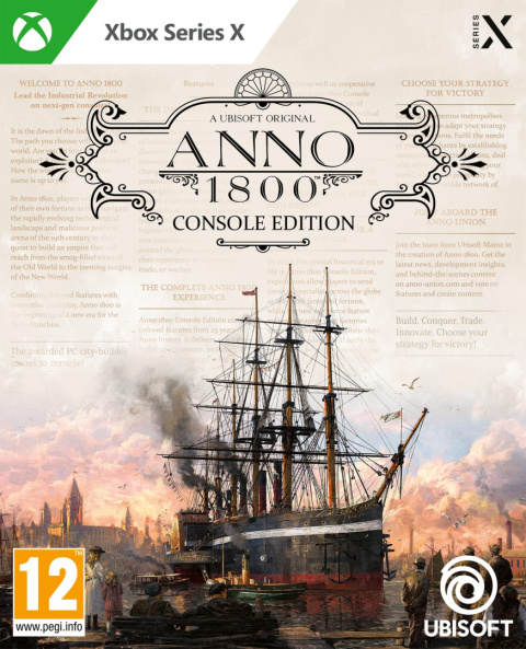 Anno 1800 Console Edition Xbox Series X XSX Używane Anno 1800 Console Edition Xbox Series X XSX Używane
