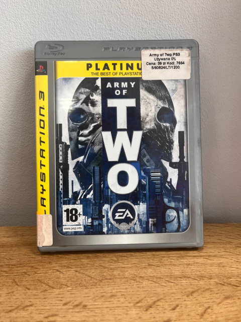 Army of Two Playstation 3 ps3 Używane Army of Two Playstation 3 ps3 Używane