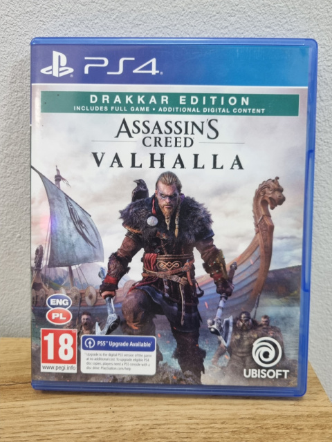 Gra Assassin's Creed Valhalla Playstation 4 PS4 Używana Gra Assassin's Creed Valhalla Playstation 4 PS4 Używana