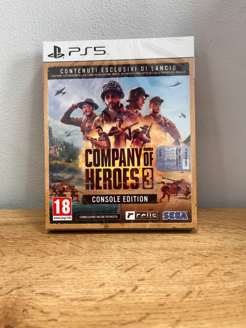 Company of Heroes 3 Console Edition Playstation 5 PS5 Nowa Company of Heroes 3 Console Edition Playstation 5 PS5 Nowa