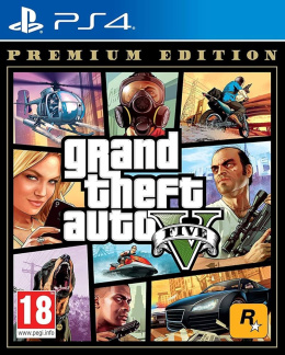 Grand Theft Auto V Premium Edition GTA V Playstation 4 PS4 Nowe