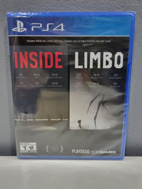 Inside/Limbo Double Pack Playstation 4 PS4 Nowa Inside/Limbo Double Pack Playstation 4 PS4 Nowa