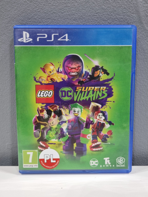 LEGO DC Super-Villains Playstation 4 PS4 Używana LEGO DC Super-Villains Playstation 4 PS4 Używana