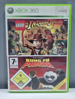 LEGO Indiana Jones: The Original Adventures / Kung Fu Panda Xbox 360 Używana