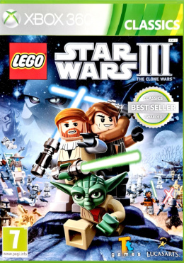 LEGO Star Wars III: The Clone Wars Xbox 360 Używana