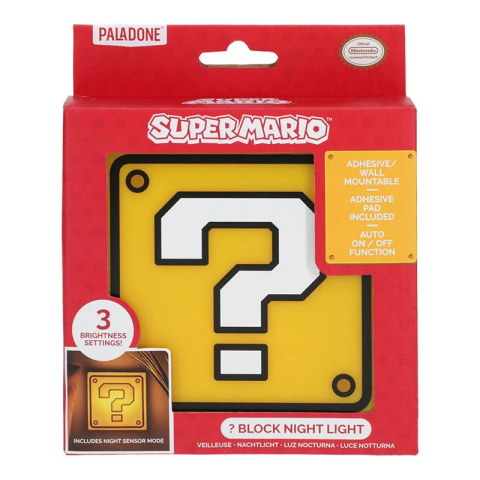 Lampka Nocna Super Mario - Znak Zapytania Lampka Nocna Super Mario - Znak Zapytania