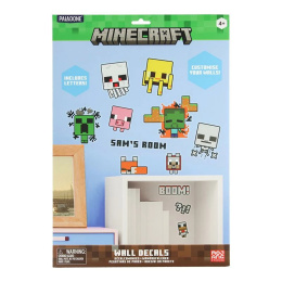 Minecraft Naklejki Dekoracyjne Ścienne