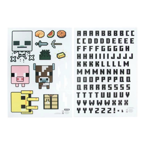 Minecraft Naklejki Dekoracyjne Ścienne Minecraft Naklejki Dekoracyjne Ścienne