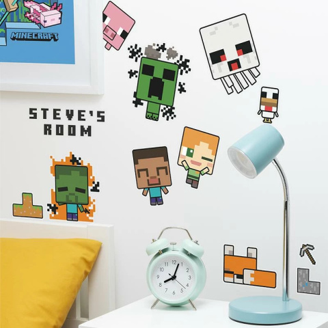 Minecraft Naklejki Dekoracyjne Ścienne Minecraft Naklejki Dekoracyjne Ścienne