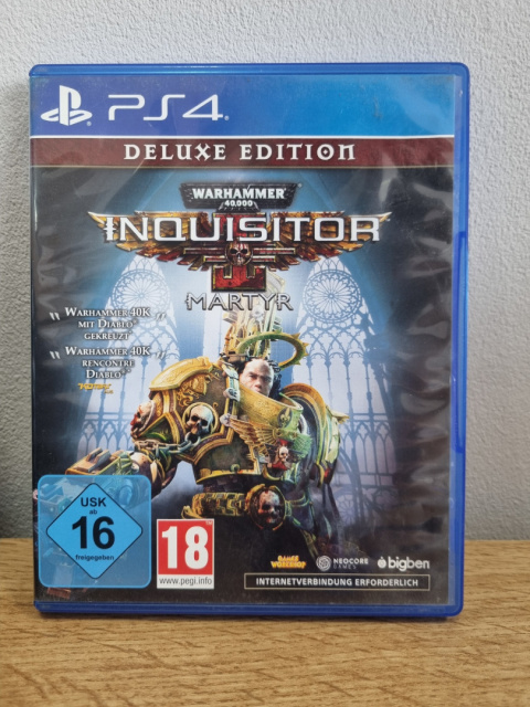 Warhammer 40,000: Inquisitor - Martyr PS4 Playstation 4 Używana Warhammer 40,000: Inquisitor - Martyr PS4 Playstation 4 Używana