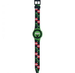 Zegarek elektroniczny Minecraft Creeper