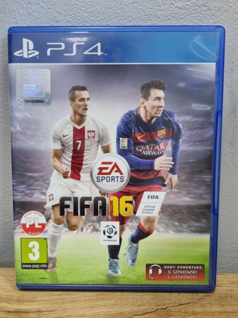 Gra FIFA 16 Playstation 4 PS4 Używana Gra FIFA 16 Playstation 4 PS4 Używana