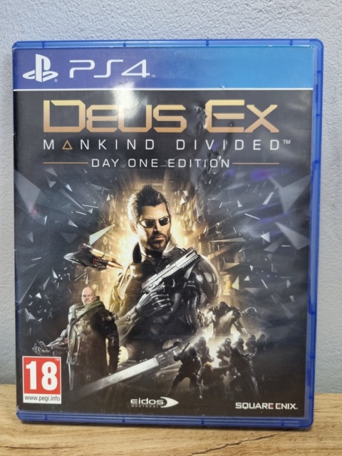 Deus Ex: Mankind Divided Day One Edition Playstation 4 PS4 Używana Deus Ex: Mankind Divided Day One Edition Playstation 4 PS4 Używana