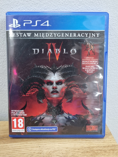Diablo IV Playstation 4 PS4 Używana Diablo IV Playstation 4 PS4 Używana