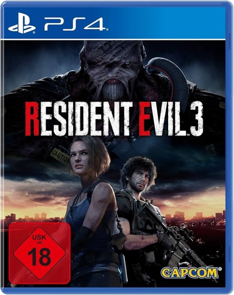 Gra Resident Evil 3 Playstation 4 PS4 Używana Gra Resident Evil 3 Playstation 4 PS4 Używana