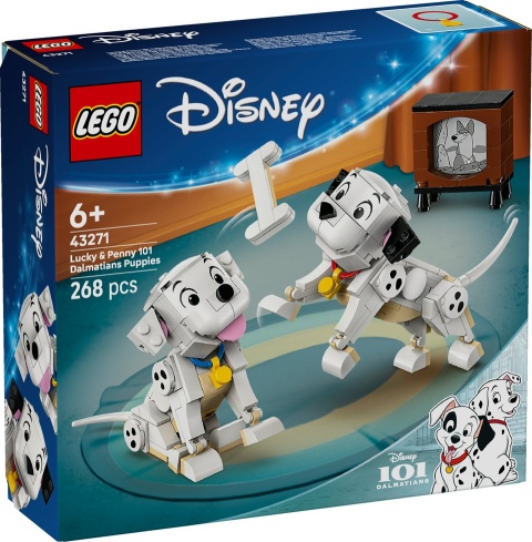 LEGO Disney 101 Dalmatyńczyków – Szczeniaczki Szczęściarz i Penny 43271 LEGO Disney 101 Dalmatyńczyków – Szczeniaczki Szczęściarz i Penny 43271
