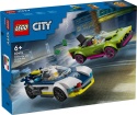 LEGO CITY Pościg radiowozu za muscle carem 60415